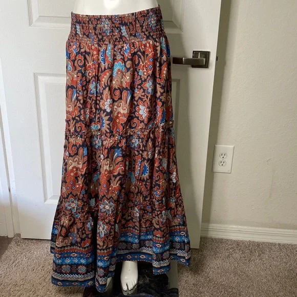 House of Harlow 1960 Nicole Richie Floral Maxi Skirt - Picture 4 of 5